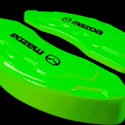 Custom Brake Caliper Covers for Mazda in Green Color – Set of 4 + Warranty