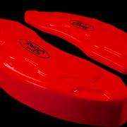 Custom Brake Caliper Covers for Ford in Red Color – Set of 4 + Warranty