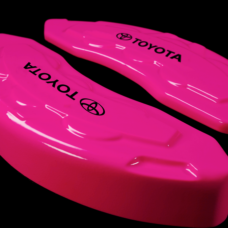Custom Brake Caliper Covers for Toyota in Fuchsia Color – Set of 4 + Warranty