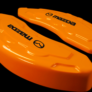 Custom Brake Caliper Covers for Mazda in Orange Color – Set of 4 + Warranty