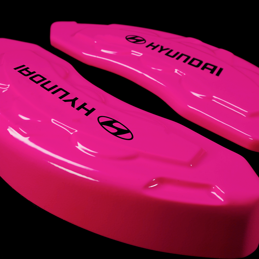 Custom Brake Caliper Covers for Hyundai in Fuchsia Color – Set of 4 + Warranty