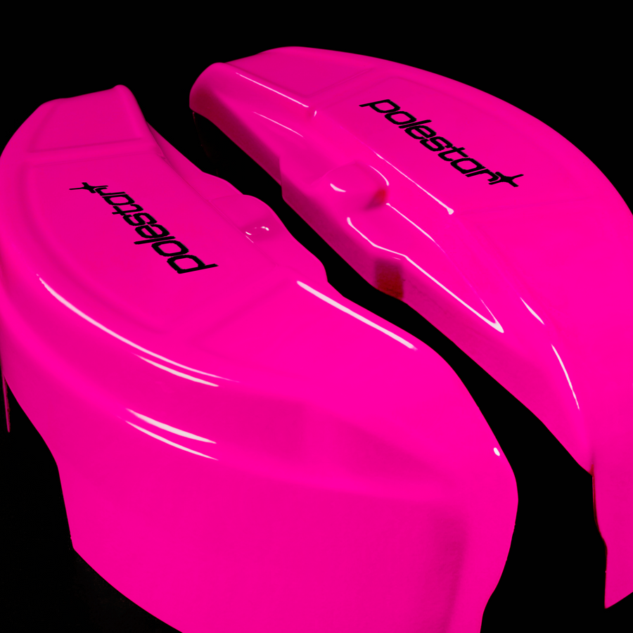 Custom Brake Caliper Covers for Polestar in Fuchsia Color – Set of 4 + Warranty