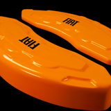 Custom Brake Caliper Covers for Fiat in Orange Color – Set of 4 + Warranty