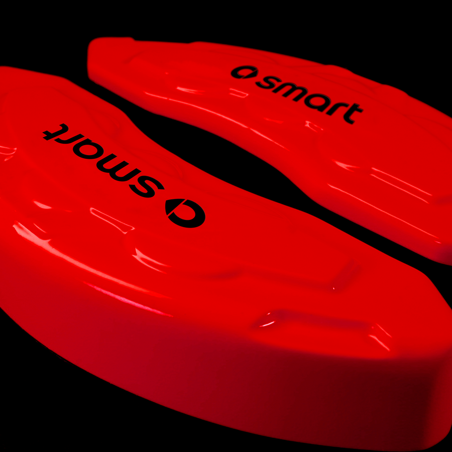 Custom Brake Caliper Covers for Smart in Red Color – Set of 4 + Warranty