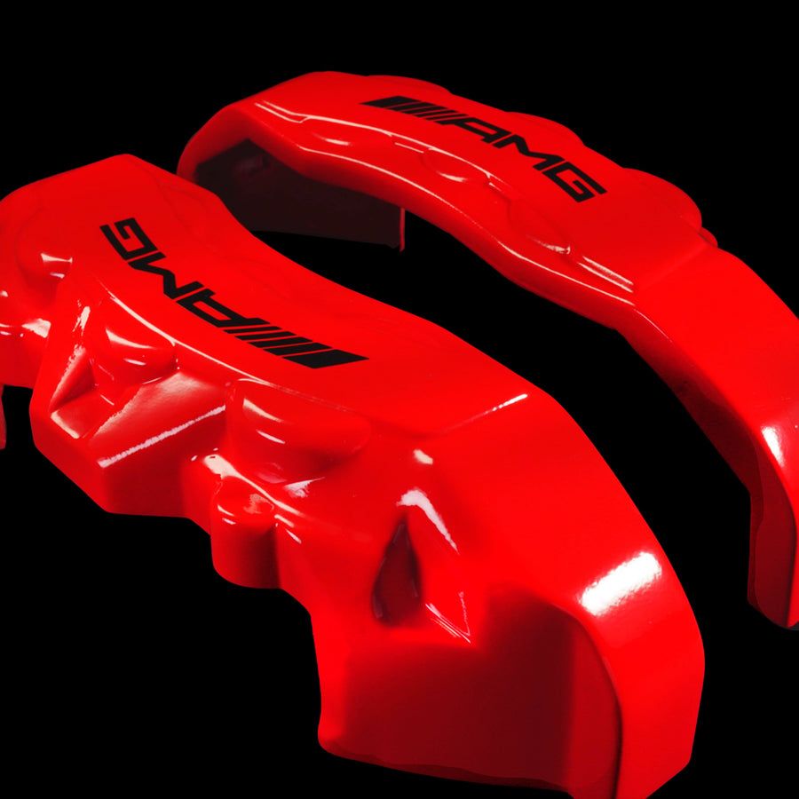 Brake Caliper Covers for Mercedes-Benz G63 2019-2025 – AMG Style in Red Color – Set of 4 + Warranty