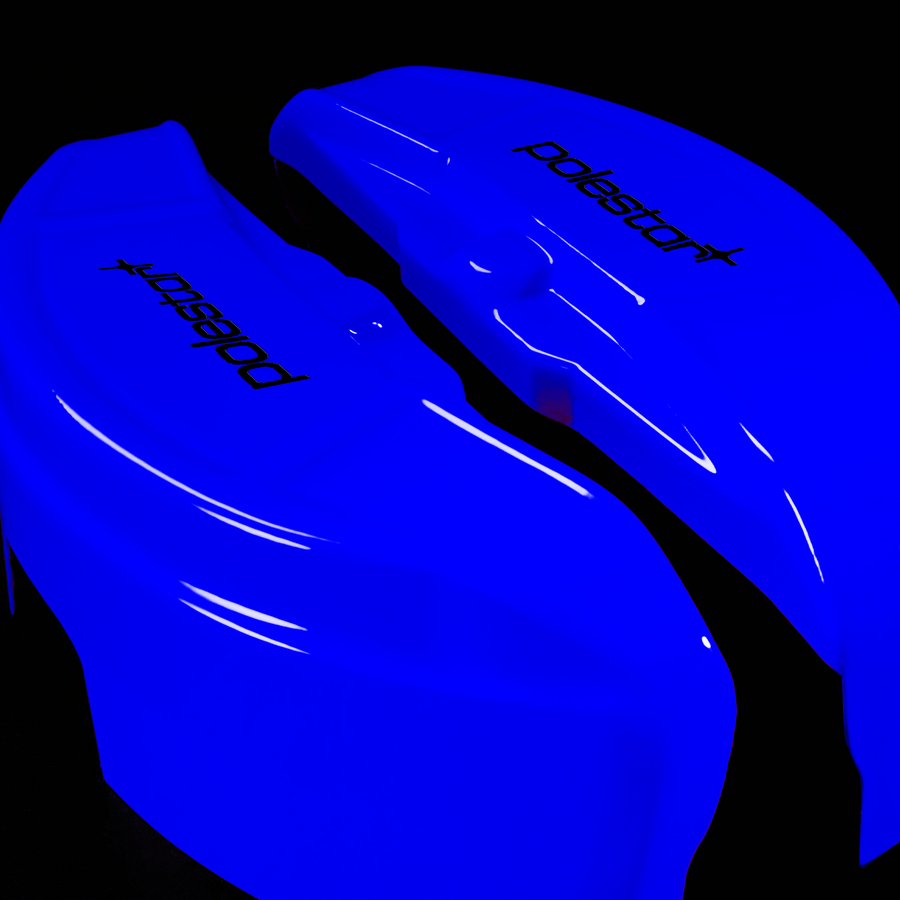 Custom Brake Caliper Covers for Polestar in Blue Color – Set of 4 + Warranty