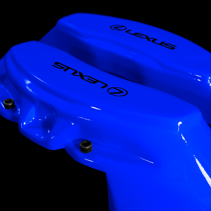 Custom Brake Caliper Covers for Lexus in Blue Color – Set of 4 + Warranty