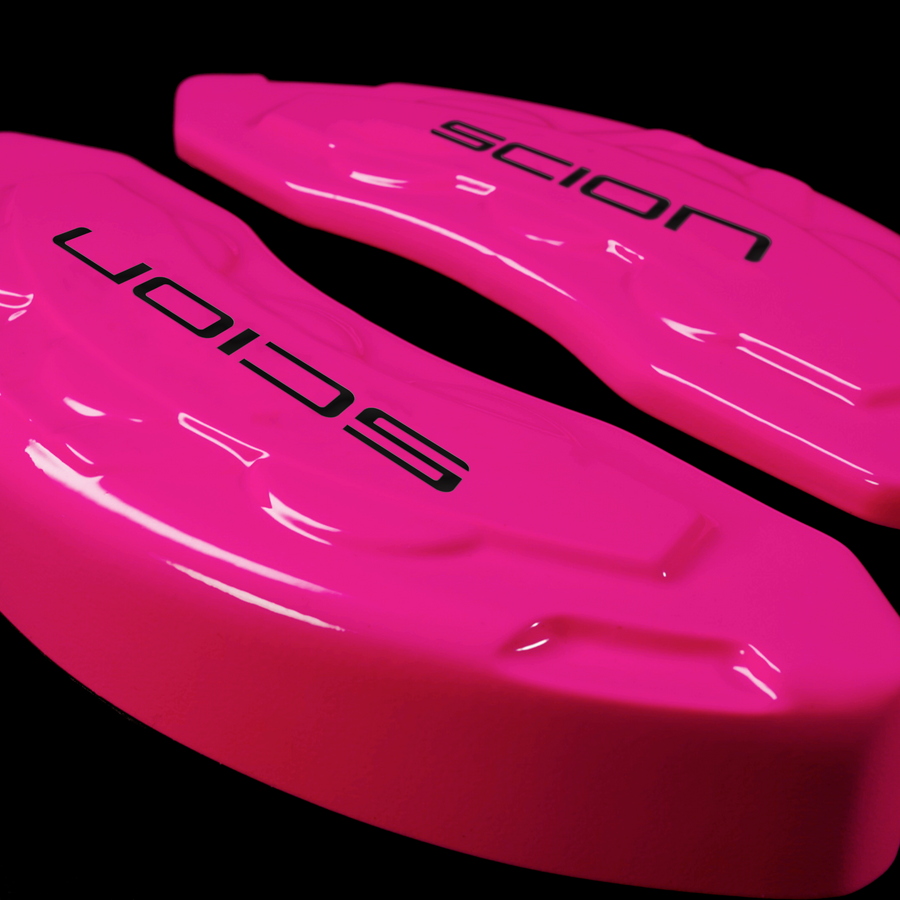 Custom Brake Caliper Covers for Scion in Fuchsia Color – Set of 4 + Warranty