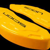 Custom Brake Caliper Covers for Scion in Yellow Color – Set of 4 + Warranty