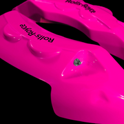 Custom Brake Caliper Covers for Rolls-Royce in Fuchsia Color – Set of 4 + Warranty