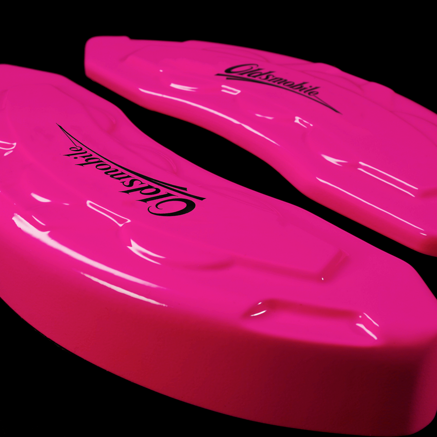 Custom Brake Caliper Covers for Oldsmobile in Fuchsia Color – Set of 4 + Warranty