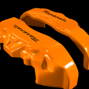 Custom Brake Caliper Covers for Maserati in Orange Color – Set of 4 + Warranty