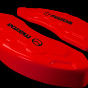Custom Brake Caliper Covers for Mazda in Red Color – Set of 4 + Warranty