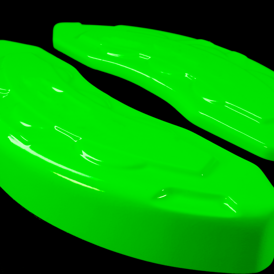 Custom Brake Caliper Covers for Chrysler in Green Color – Set of 4 + Warranty
