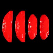 Custom Brake Caliper Covers for Cadillac in Red Color – Set of 4 + Warranty
