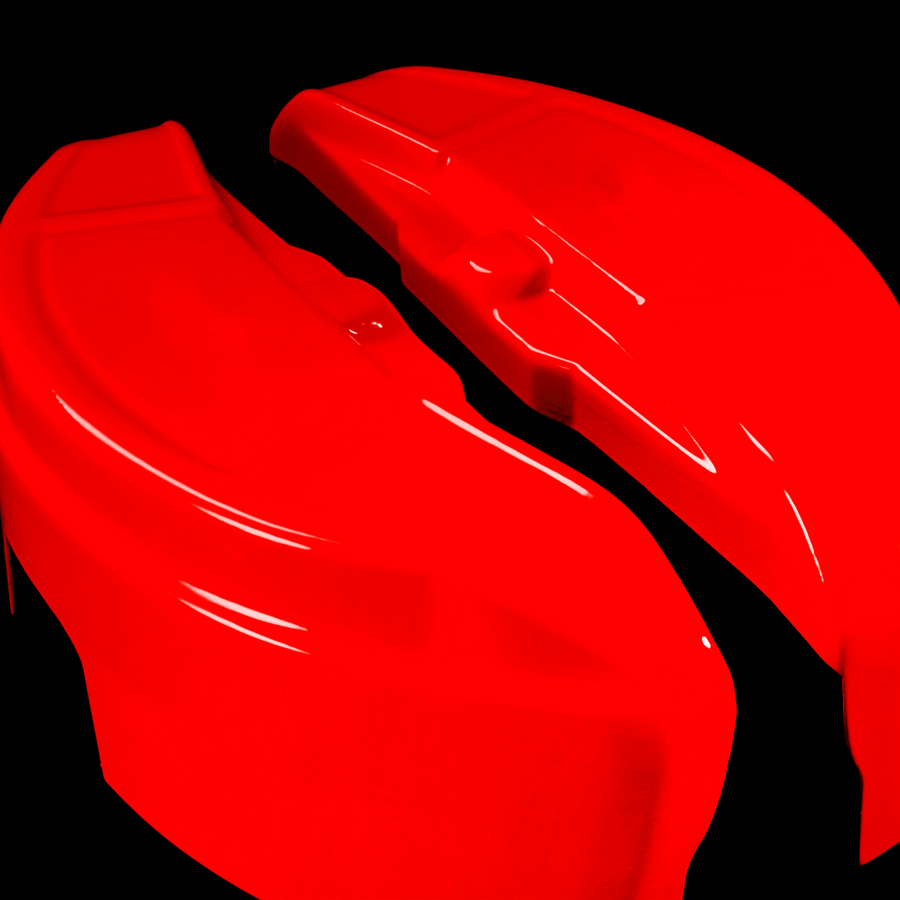 Custom Brake Caliper Covers for GMC in Red Color – Set of 4 + Warranty