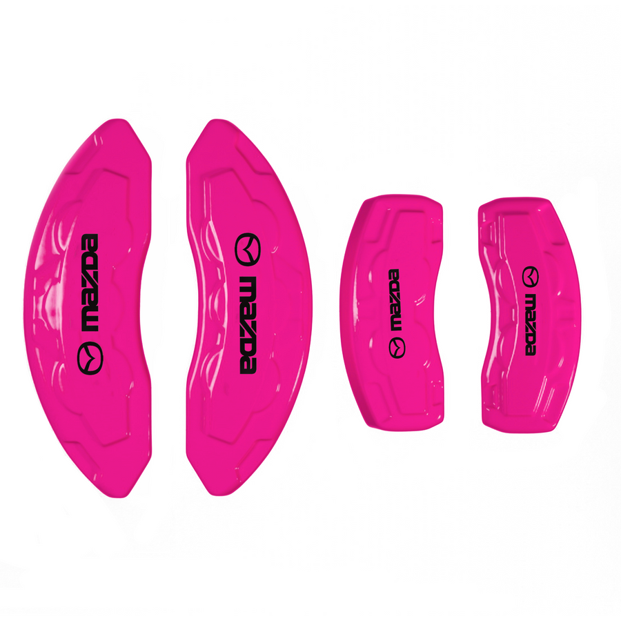 Custom Brake Caliper Covers for Mazda in Fuchsia Color – Set of 4 + Warranty