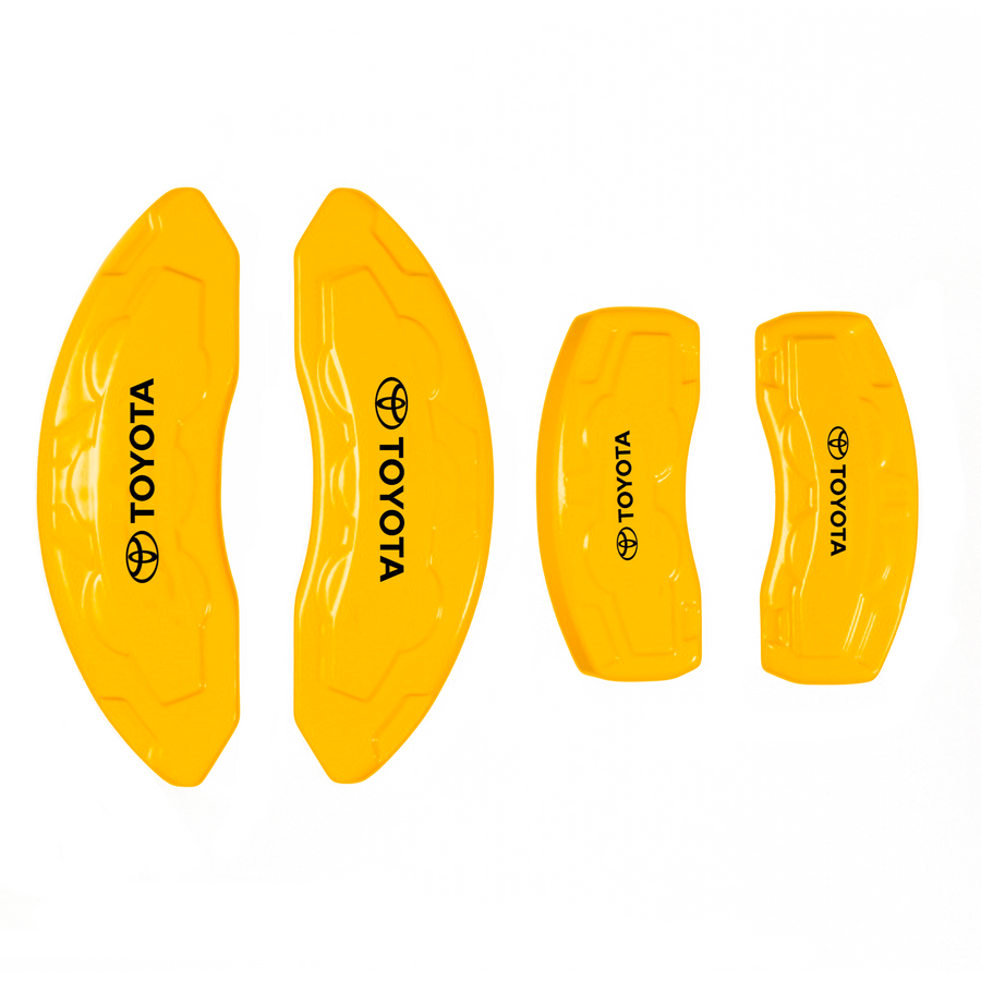 Custom Brake Caliper Covers for Toyota in Yellow Color – Set of 4 + Warranty