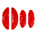Custom Brake Caliper Covers for Cadillac in Red Color – Set of 4 + Warranty