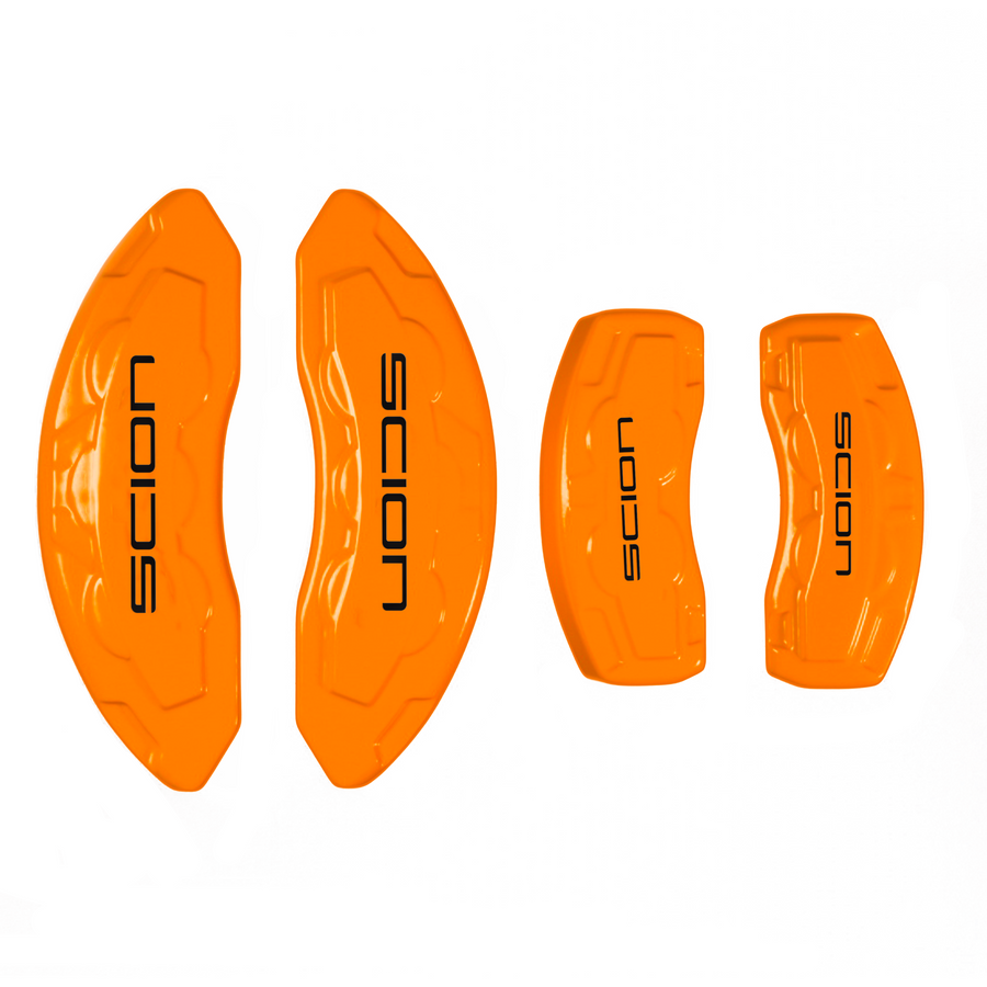Custom Brake Caliper Covers for Scion in Orange Color – Set of 4 + Warranty