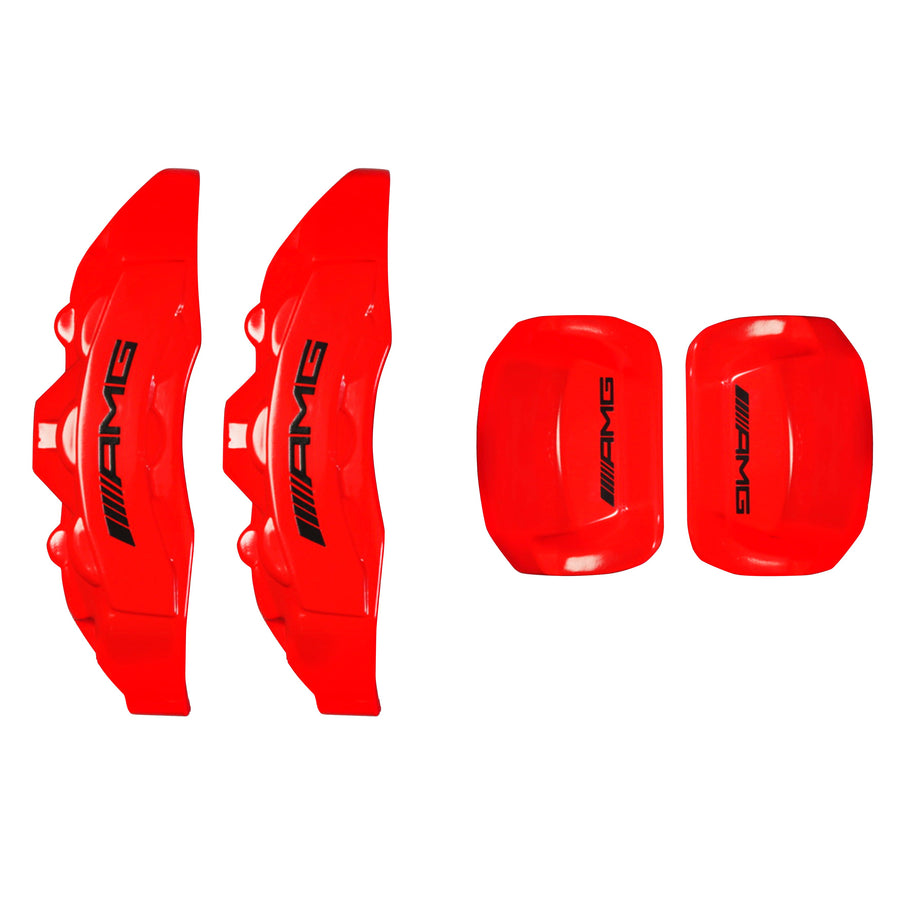 Brake Caliper Covers for Mercedes-Benz G63 2019-2025 – AMG Style in Red Color – Set of 4 + Warranty