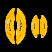 Custom Brake Caliper Covers for Rolls-Royce in Yellow Color – Set of 4 + Warranty