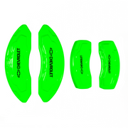Custom Brake Caliper Covers for Chevrolet in Green Color – Set of 4 + Warranty