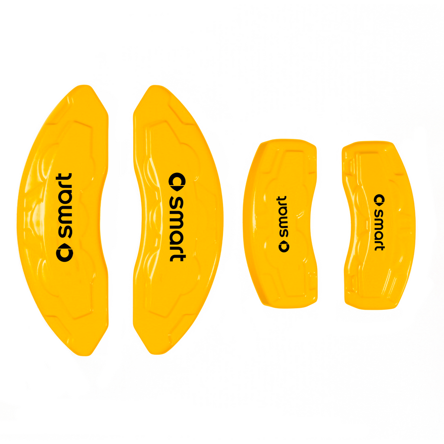 Custom Brake Caliper Covers for Smart in Yellow Color – Set of 4 + Warranty