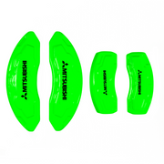 Custom Brake Caliper Covers for Mitsubishi in Green Color – Set of 4 + Warranty