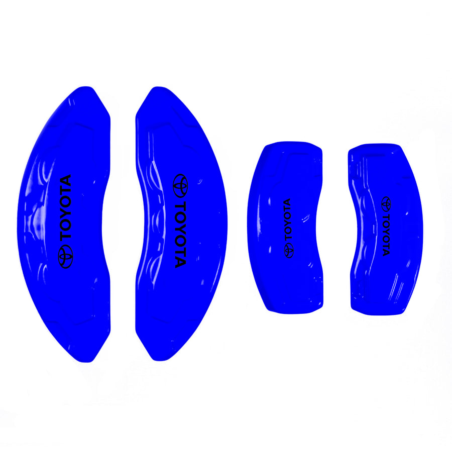Custom Brake Caliper Covers for Toyota in Blue Color – Set of 4 + Warranty