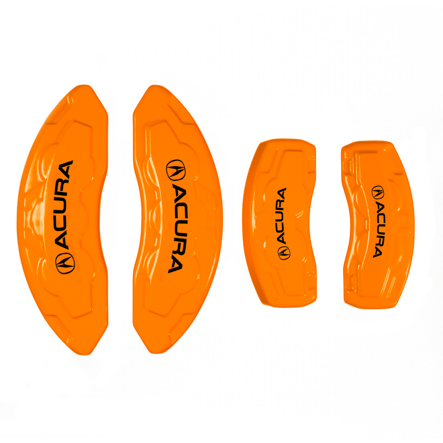 Custom Brake Caliper Covers for Acura in Orange Color – Set of 4 + Warranty