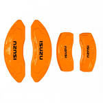 Custom Brake Caliper Covers for Isuzu in Orange Color – Set of 4 + Warranty
