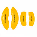 Custom Brake Caliper Covers for Pontiac in Yellow Color – Set of 4 + Warranty
