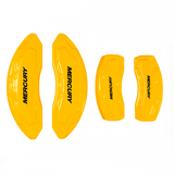 Custom Brake Caliper Covers for Mercury in Yellow Color – Set of 4 + Warranty