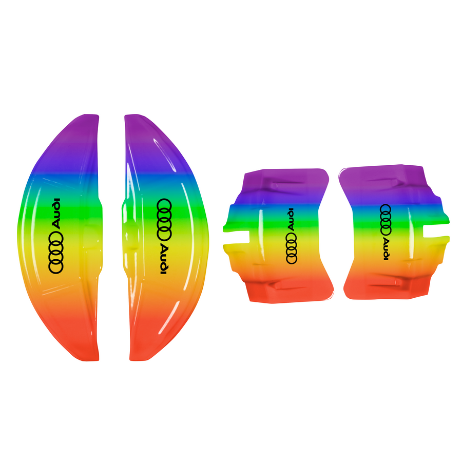 Custom Brake Caliper Covers for Audi in Custom Color – Set of 4 + Warranty