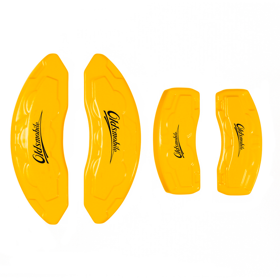 Custom Brake Caliper Covers for Oldsmobile in Yellow Color – Set of 4 + Warranty