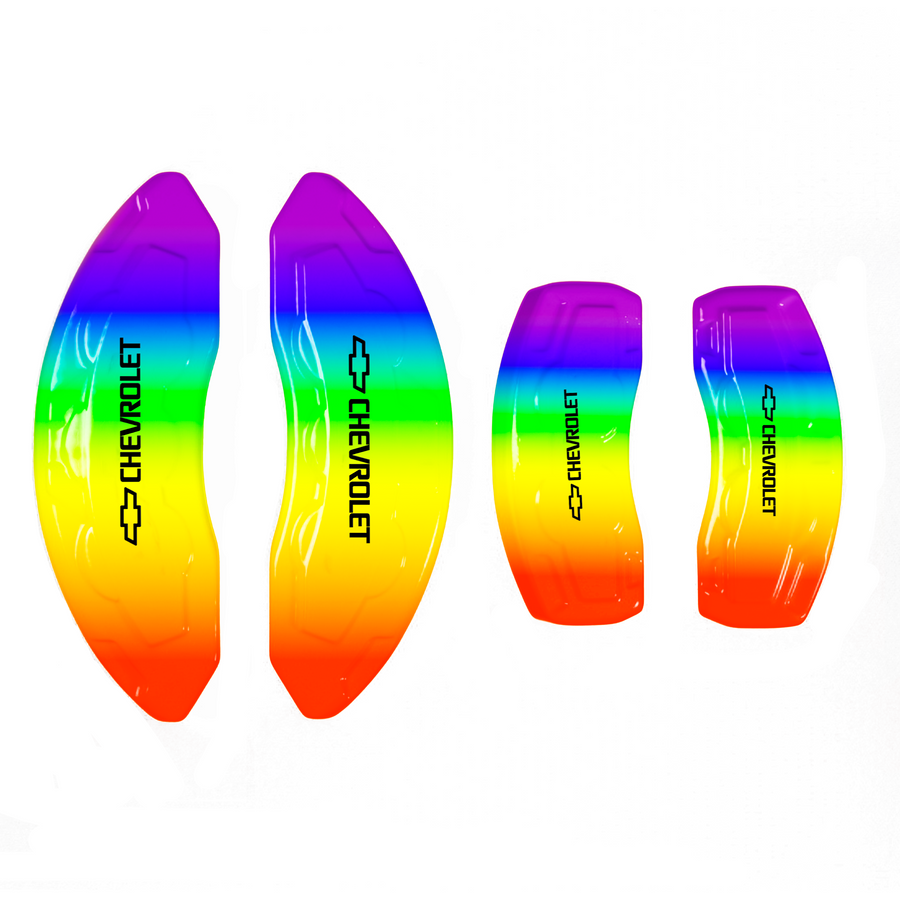 Custom Brake Caliper Covers for Chevrolet in Custom Color – Set of 4 + Warranty