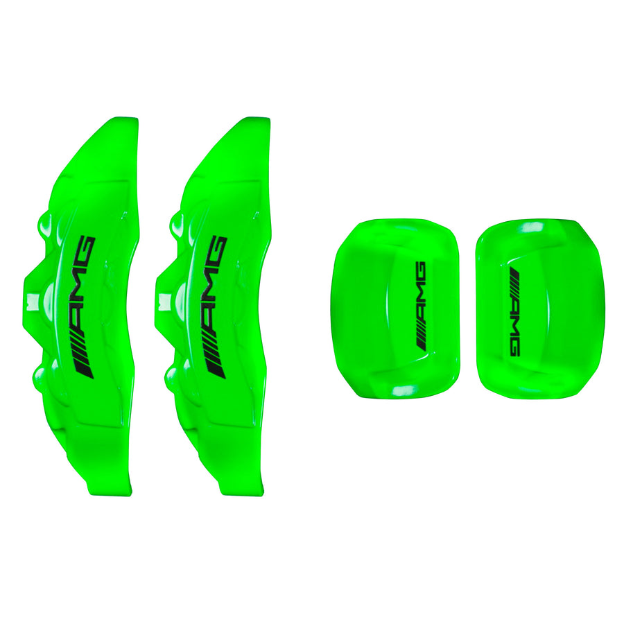 Brake Caliper Covers for Mercedes-Benz G63 2018-2024 – AMG Style in Green Color – Set of 4 + Warranty