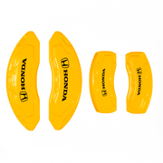 Custom Brake Caliper Covers for Honda in Yellow Color – Set of 4 + Warranty