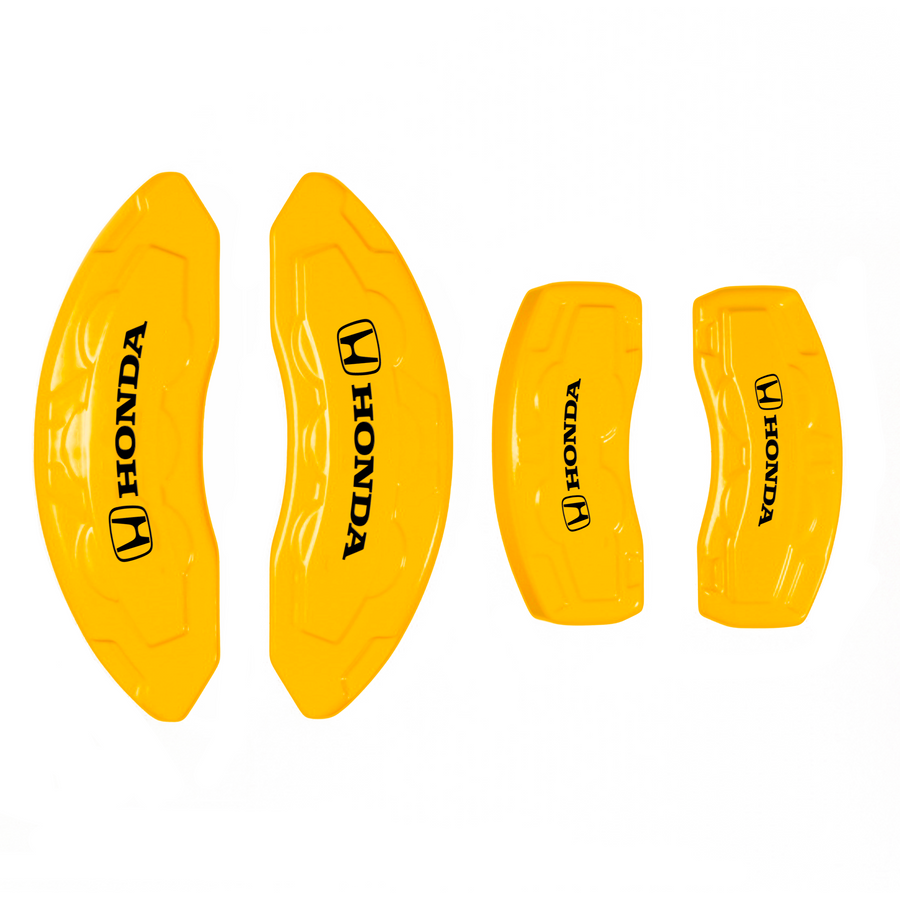 Custom Brake Caliper Covers for Honda in Yellow Color – Set of 4 + Warranty