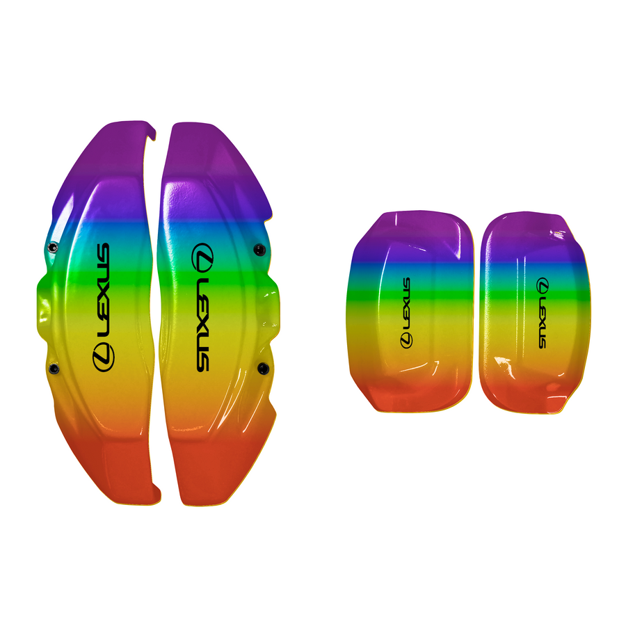 Custom Brake Caliper Covers for Lexus in Custom Color – Set of 4 + Warranty