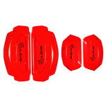 Brake Caliper Covers for Jeep Grand Cherokee 2014-2022 – SRT Style in Red Color – Set of 4 + Warranty