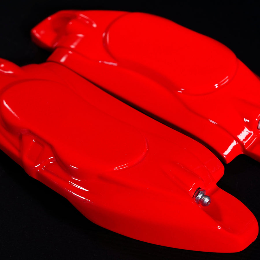 Custom Brake Caliper Covers for BMW in Red Color – Set of 4 + Warranty
