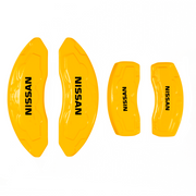 Custom Brake Caliper Covers for Nissan in Yellow Color – Set of 4 + Warranty