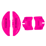 Custom Brake Caliper Covers for Porsche in Fuchsia Color – Set of 4 + Warranty