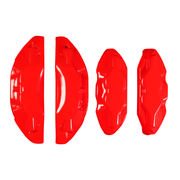 Custom Brake Caliper Covers for Cadillac in Red Color – Set of 4 + Warranty