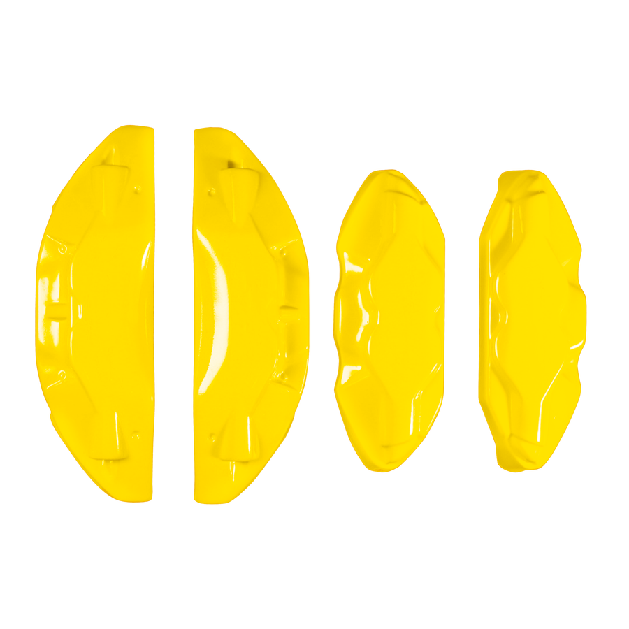 Custom Brake Caliper Covers for Cadillac in Yellow Color – Set of 4 + Warranty