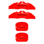 Custom Brake Caliper Covers for Maserati in Red Color – Set of 4 + Warranty