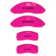 Custom Brake Caliper Covers for Toyota in Fuchsia Color – Set of 4 + Warranty