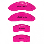 Custom Brake Caliper Covers for Toyota in Fuchsia Color – Set of 4 + Warranty